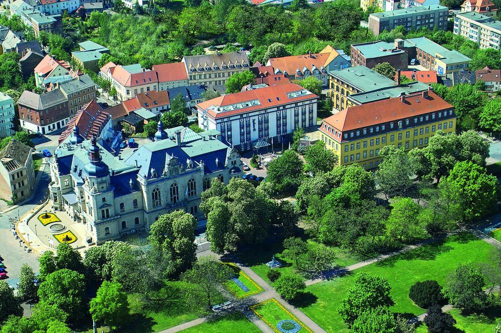 Radisson Blu Hotel Halle-Merseburgo Exterior foto