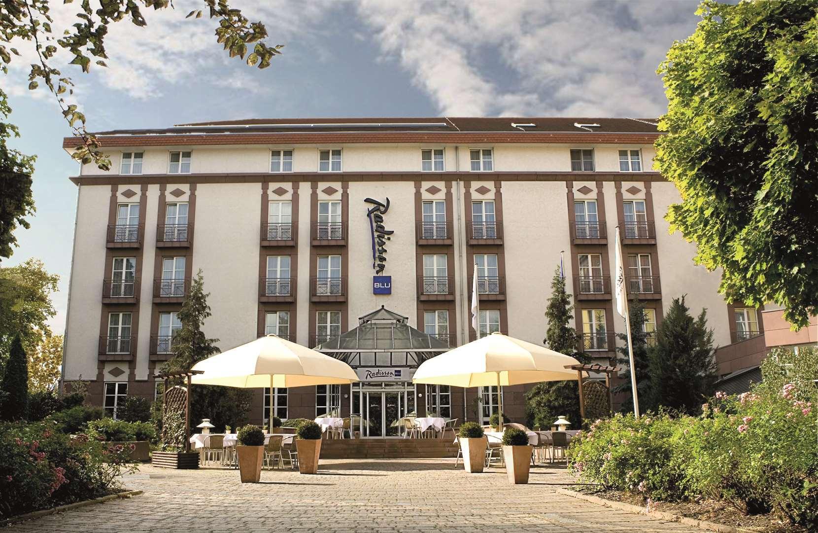 Radisson Blu Hotel Halle-Merseburgo Exterior foto