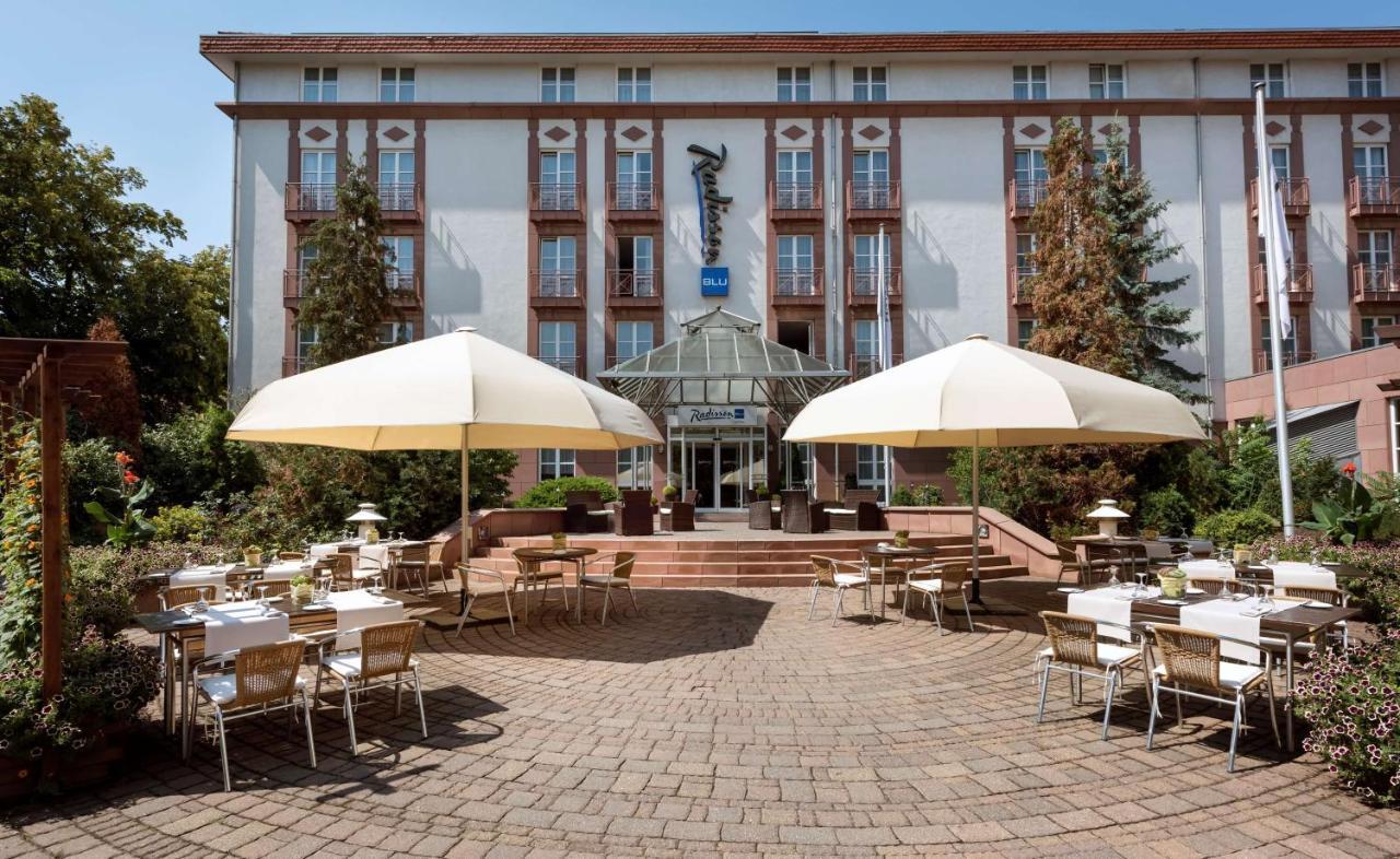 Radisson Blu Hotel Halle-Merseburgo Exterior foto
